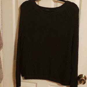 Express black knit sweater